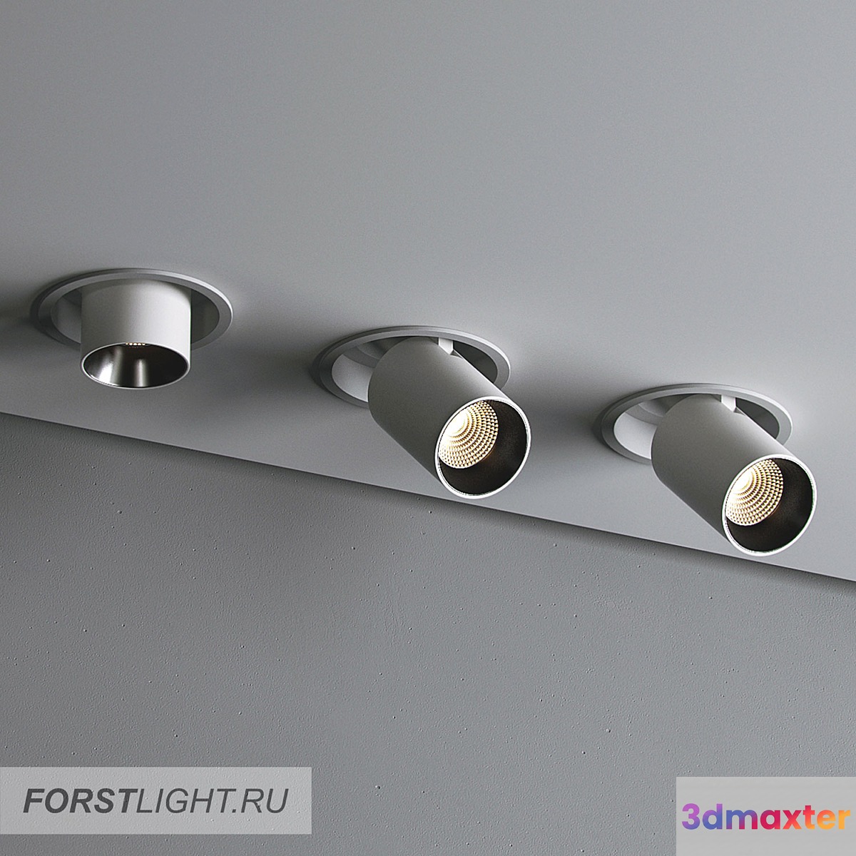 Ceiling lamp Forstlight Cross 12
