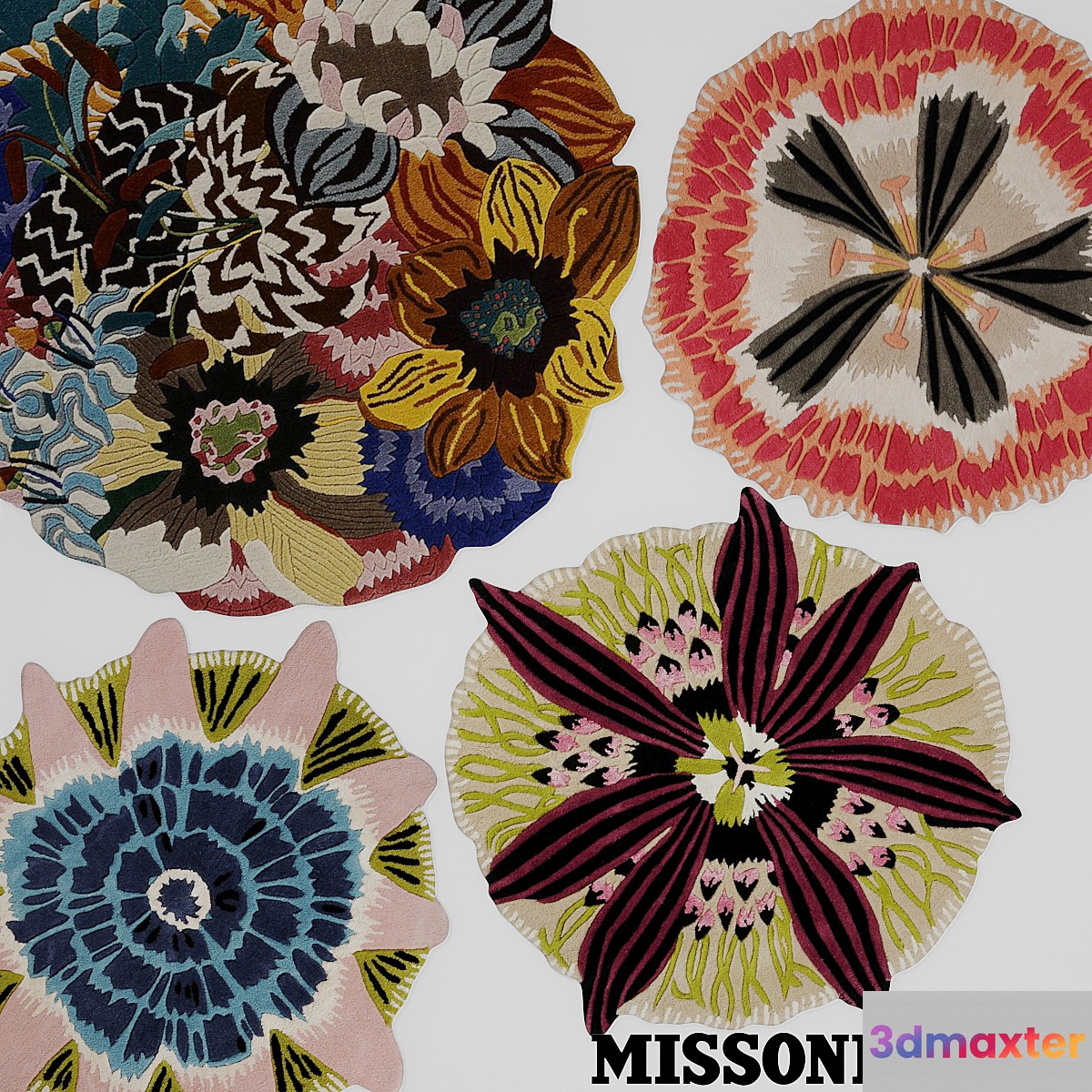 Missoni Home Carpets 3D Max