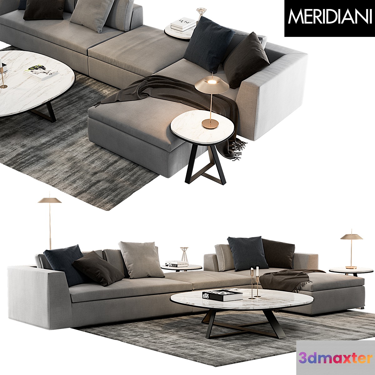 Meridiani louis 2.0 3D Max