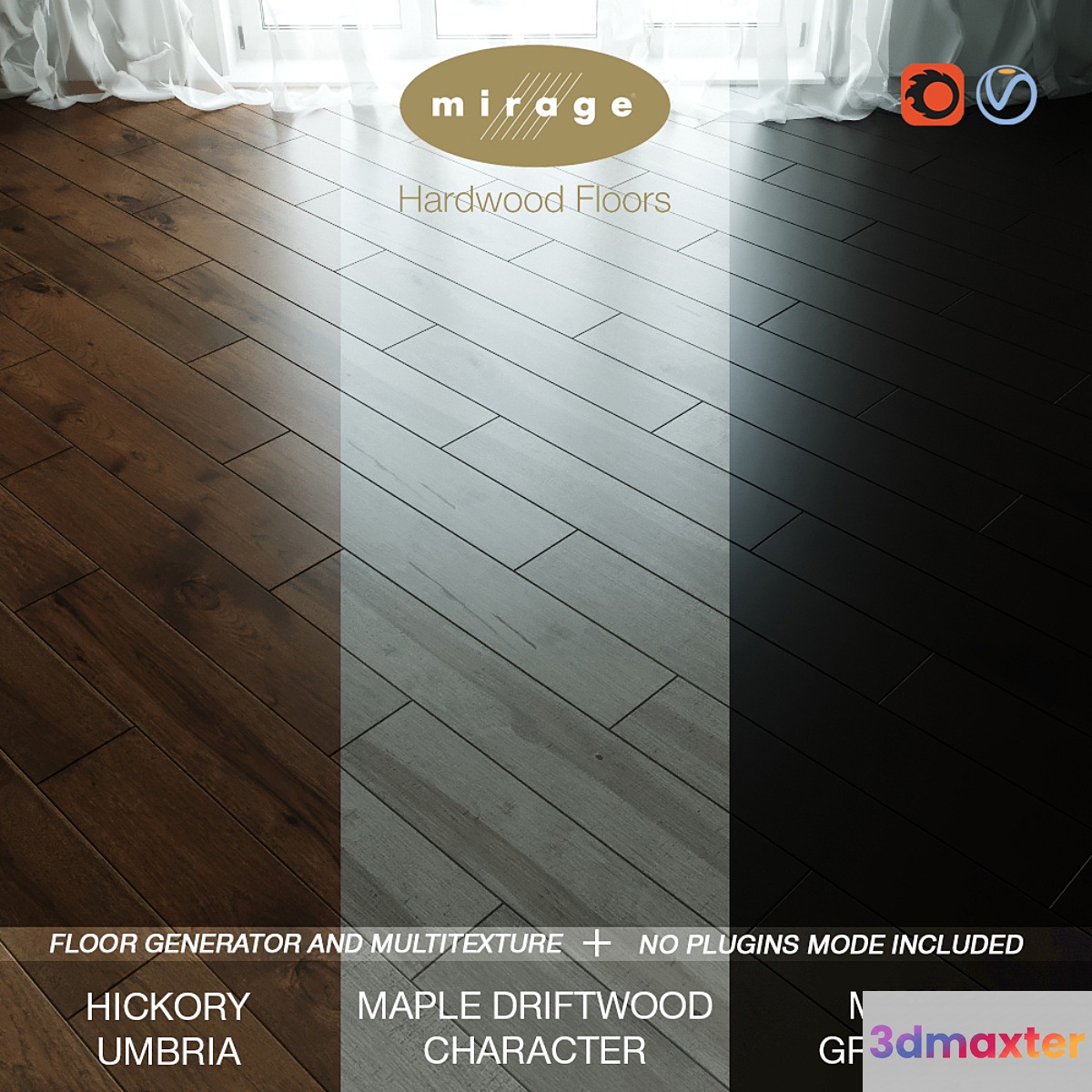 Mirage Floors Vol.9 3D Max