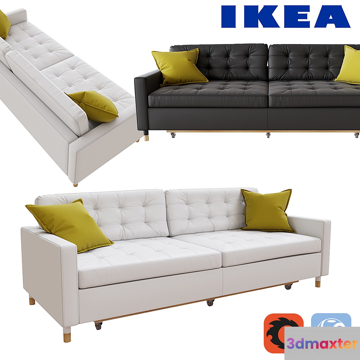 SOFA-BED IKEA OF LANDSCRUNE