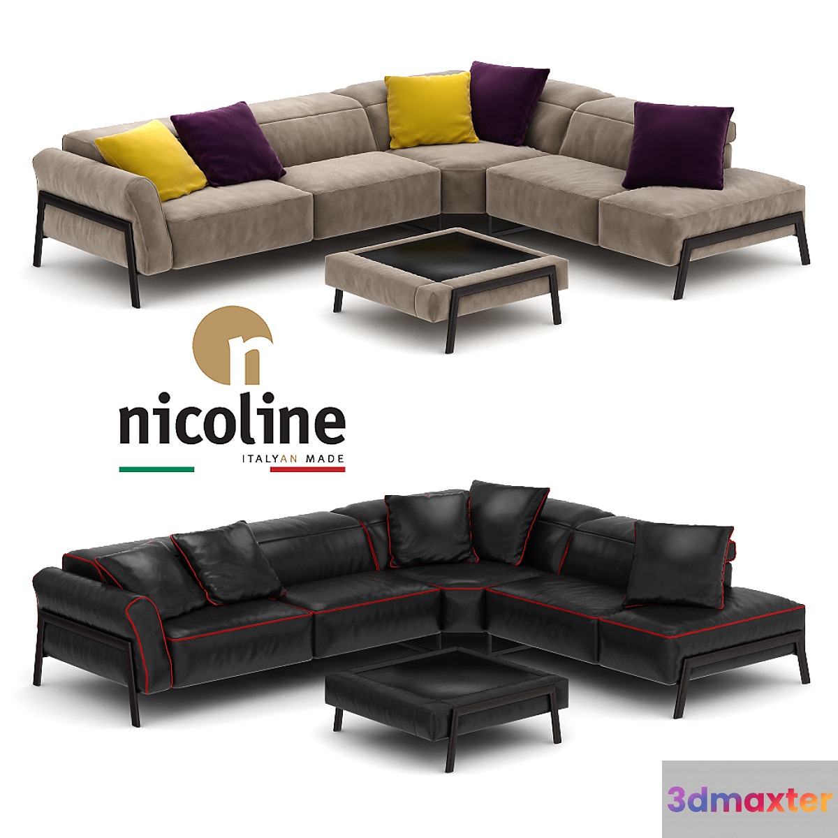 Nicoline zante sofa pouf