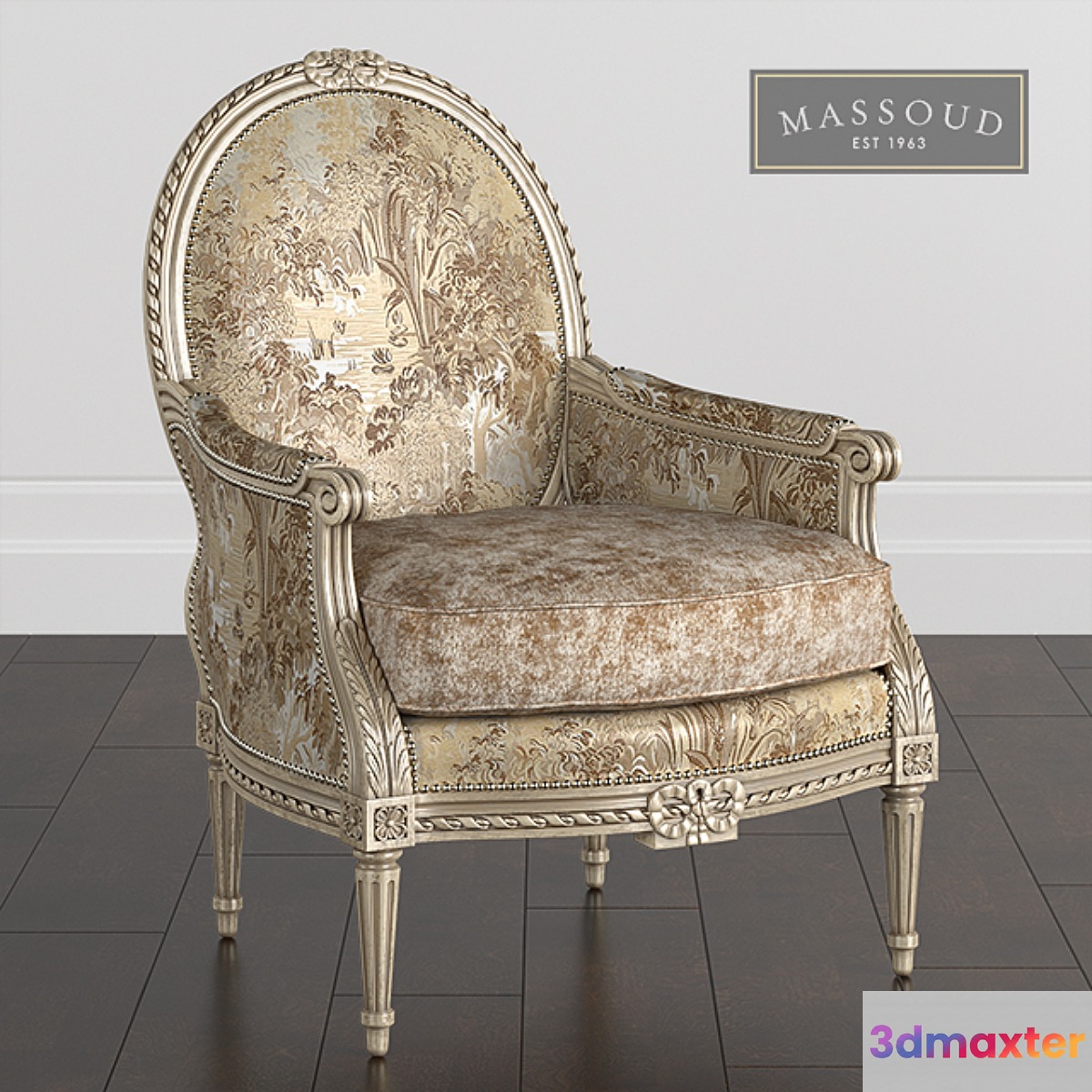 Massoud Tea Garden Chair 3D Max