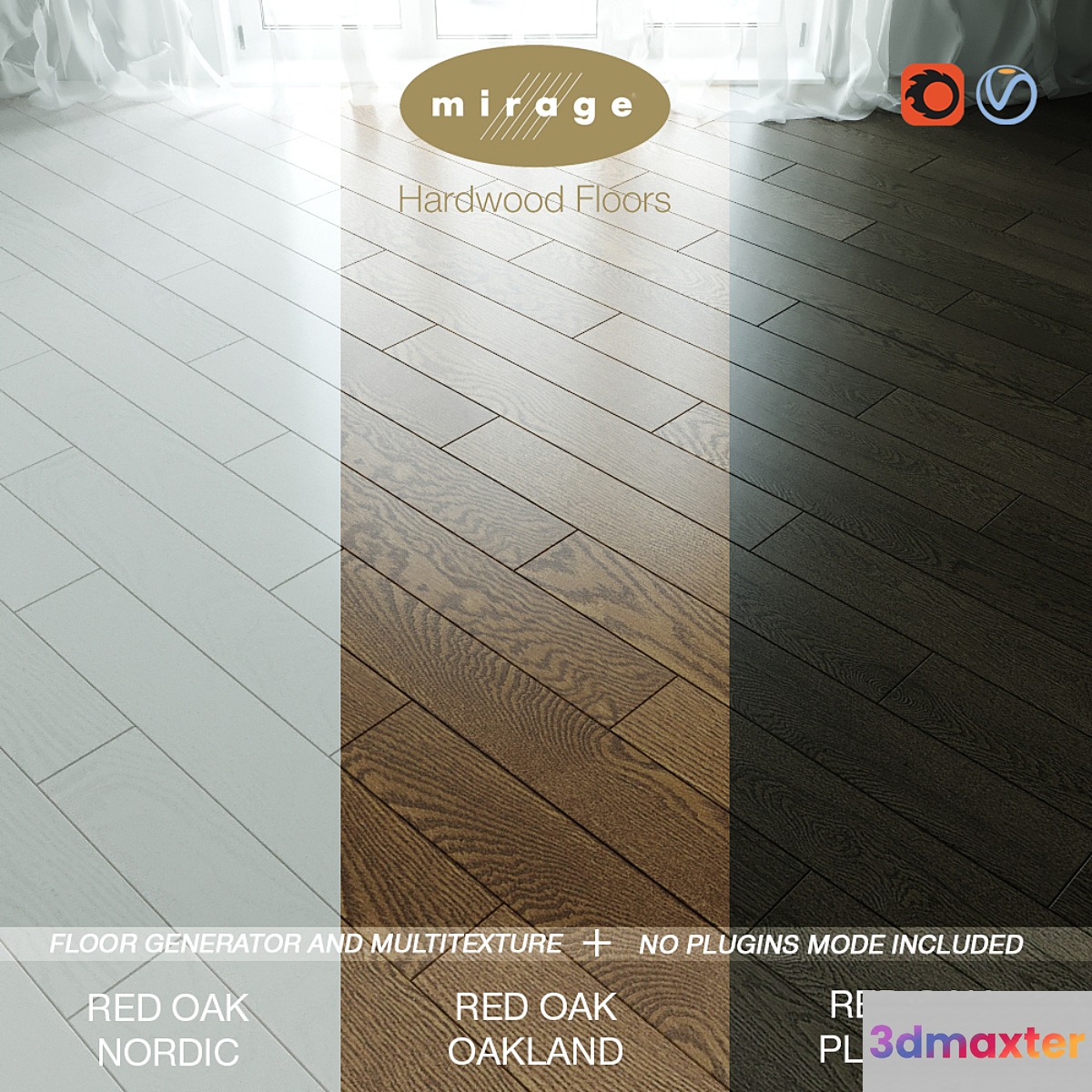 Mirage Floors Vol.25 3D Max