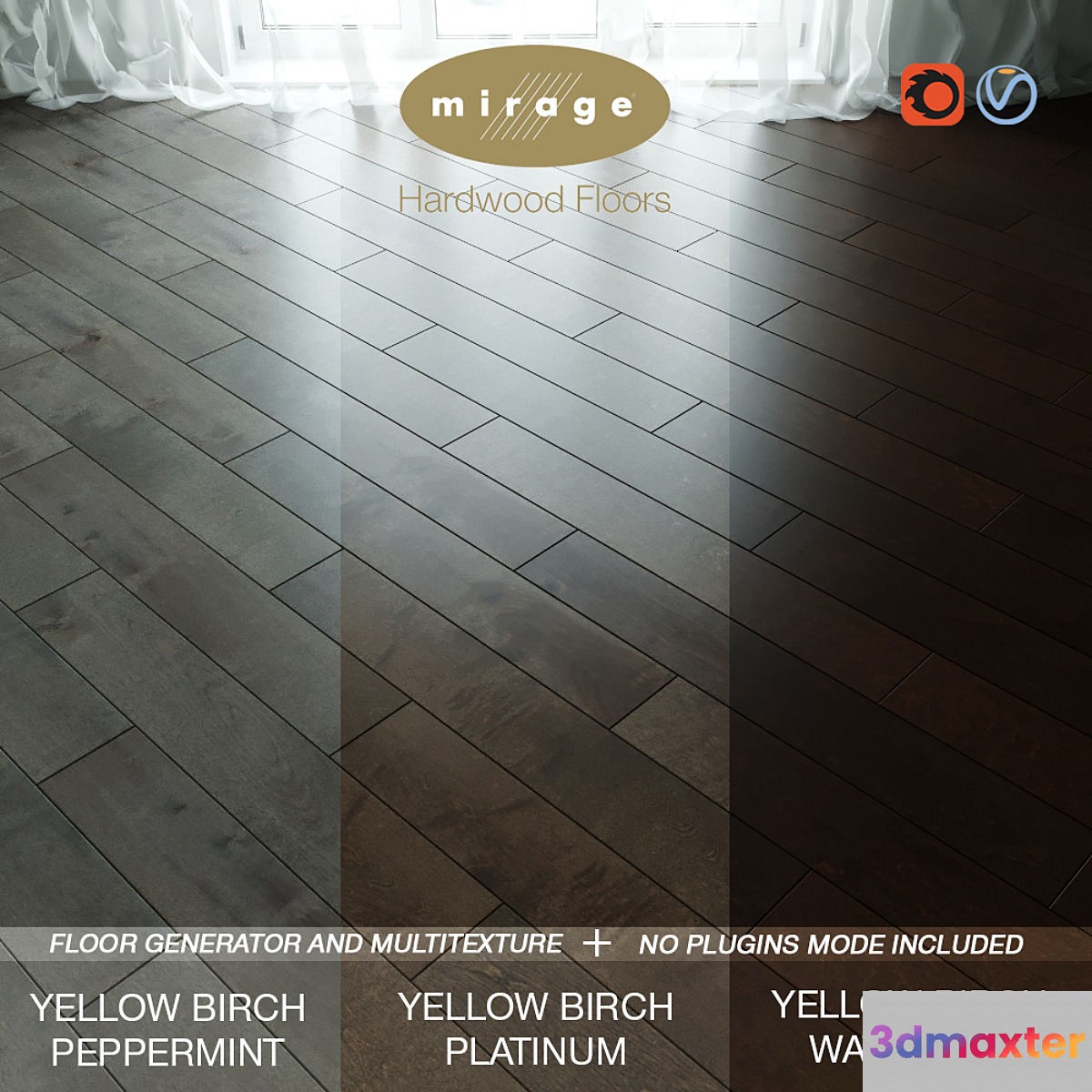 Mirage Floors Vol.36 3D Max