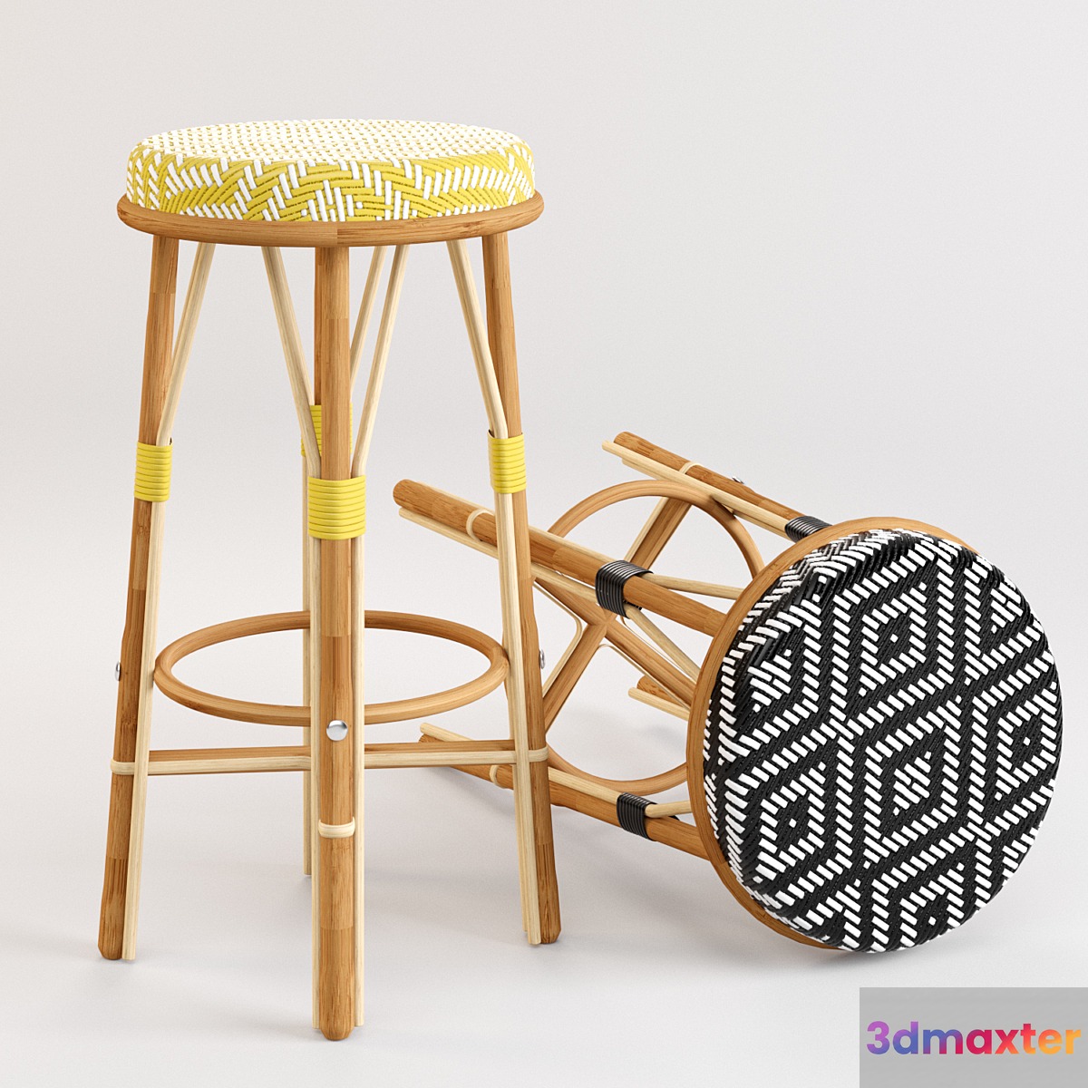 DRUCKER bistro stool 3D Max