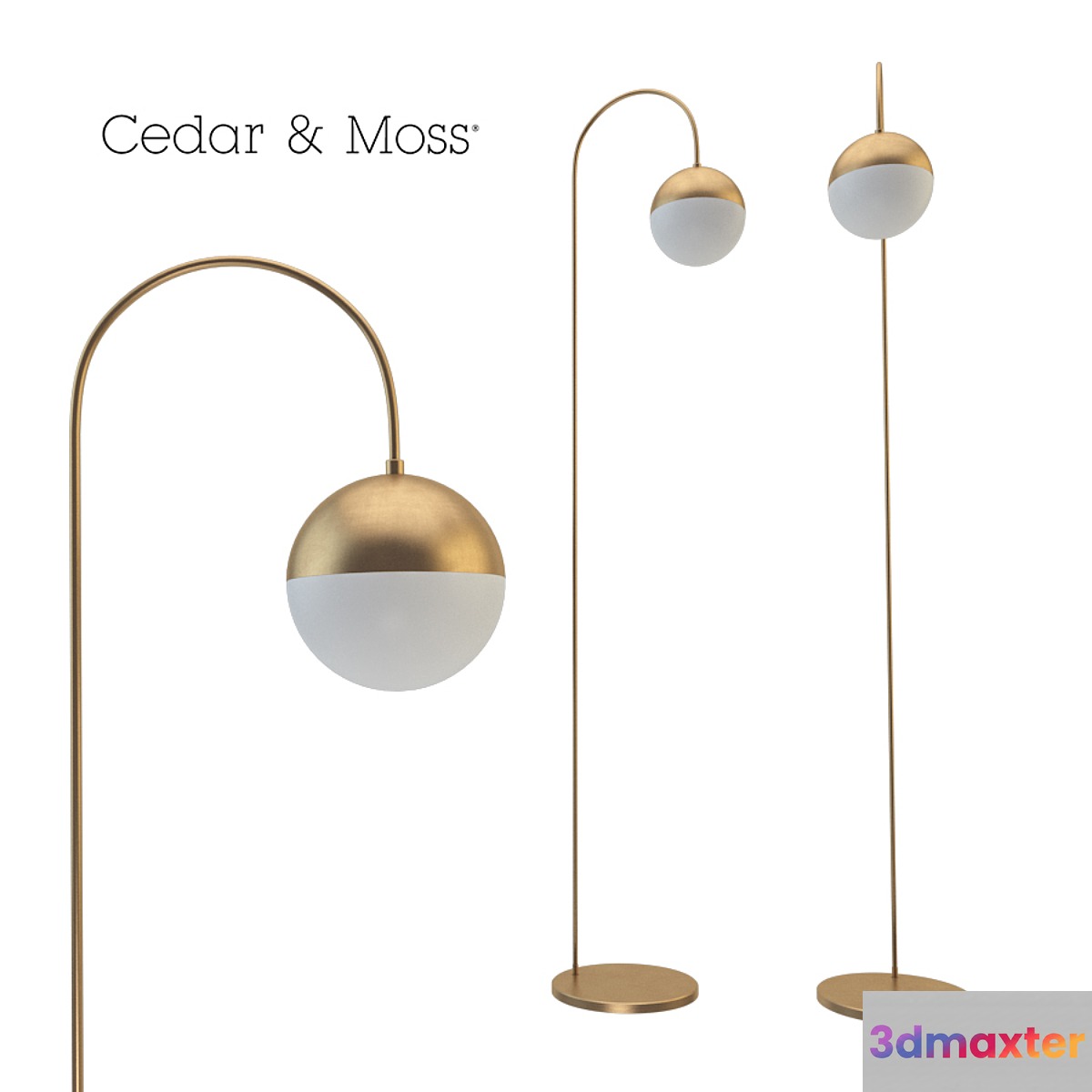Torcher Cedar & Moss Floor Lamp
