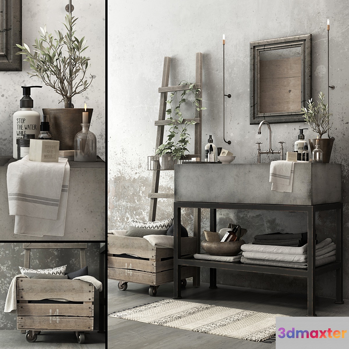 BATHROOM SET _ DECOR _ 1 - No.2