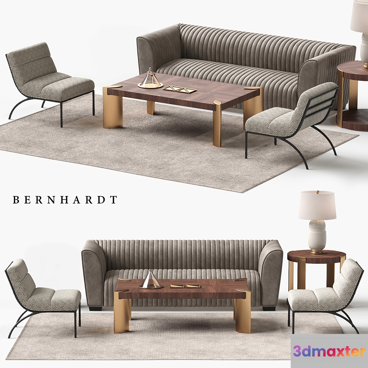 BERNHARDT Kent Sofa Set