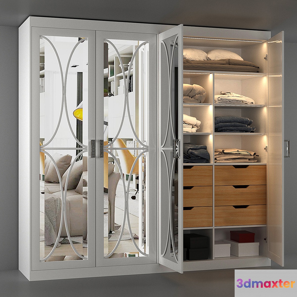 Wardrobe with filling - No.2