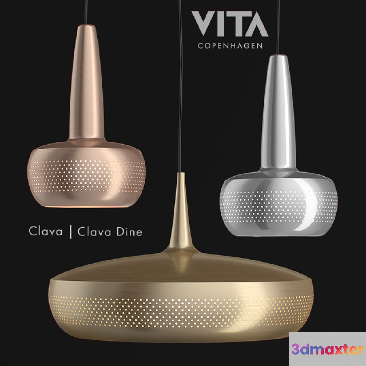 Clava and Clava Dine VITA Copenhagen 3D Max