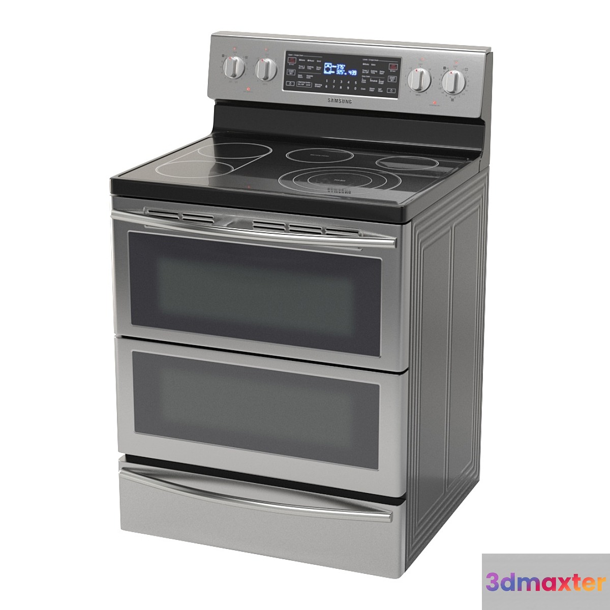 Electric cooker Samsung NE59J7850WG 3D Max