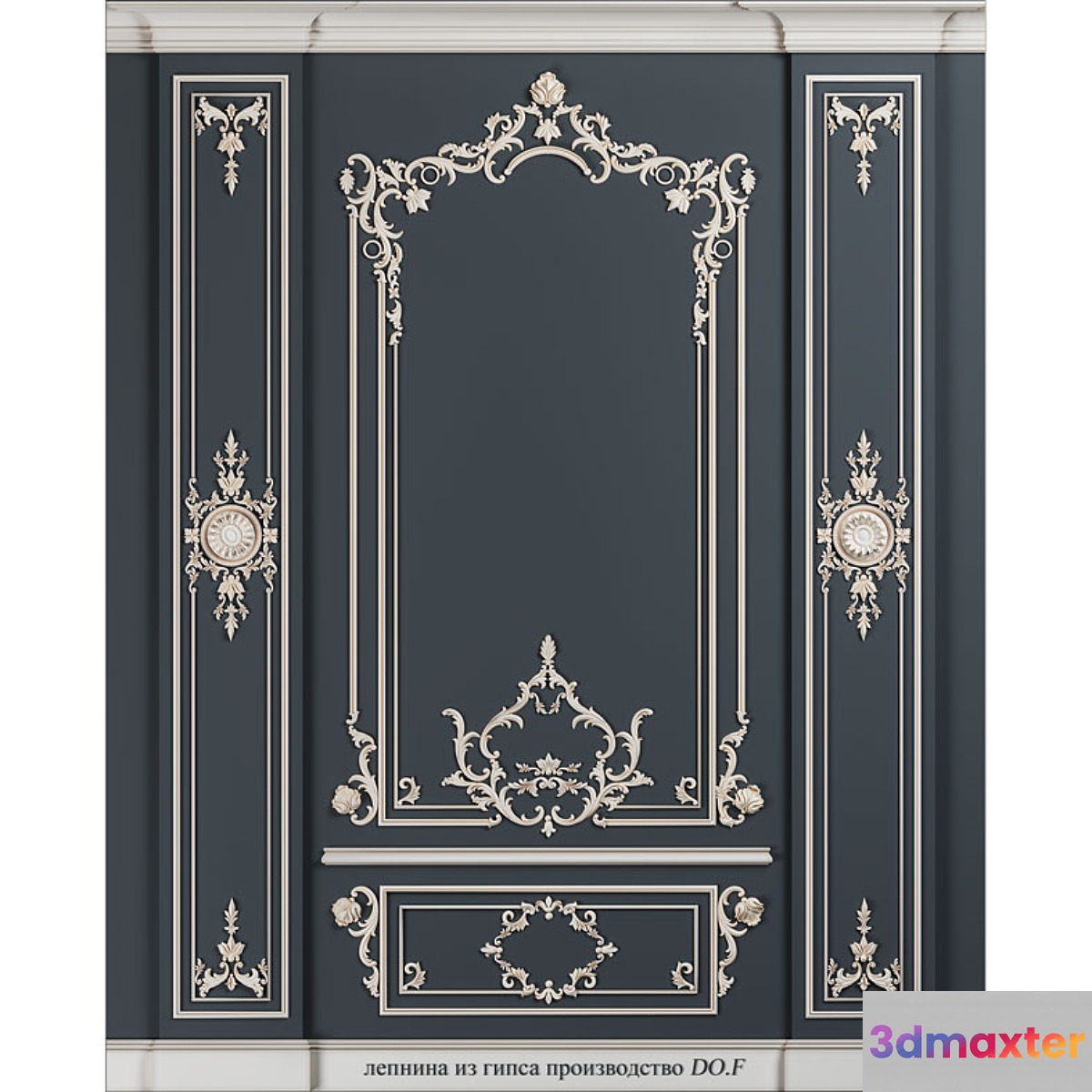 Frame for gypsum