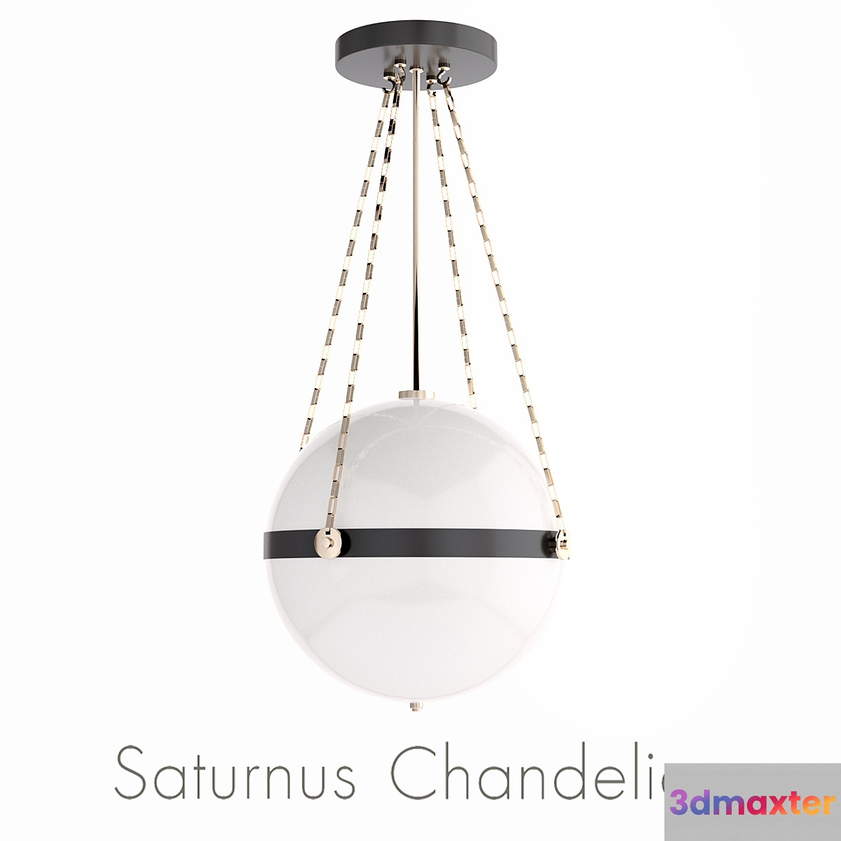 Saturnus Fixed Chandelier 3D Max