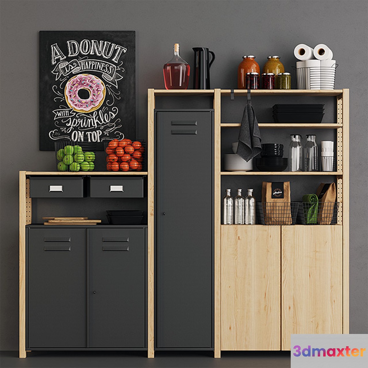 Ivar Metal & Wire Pantry