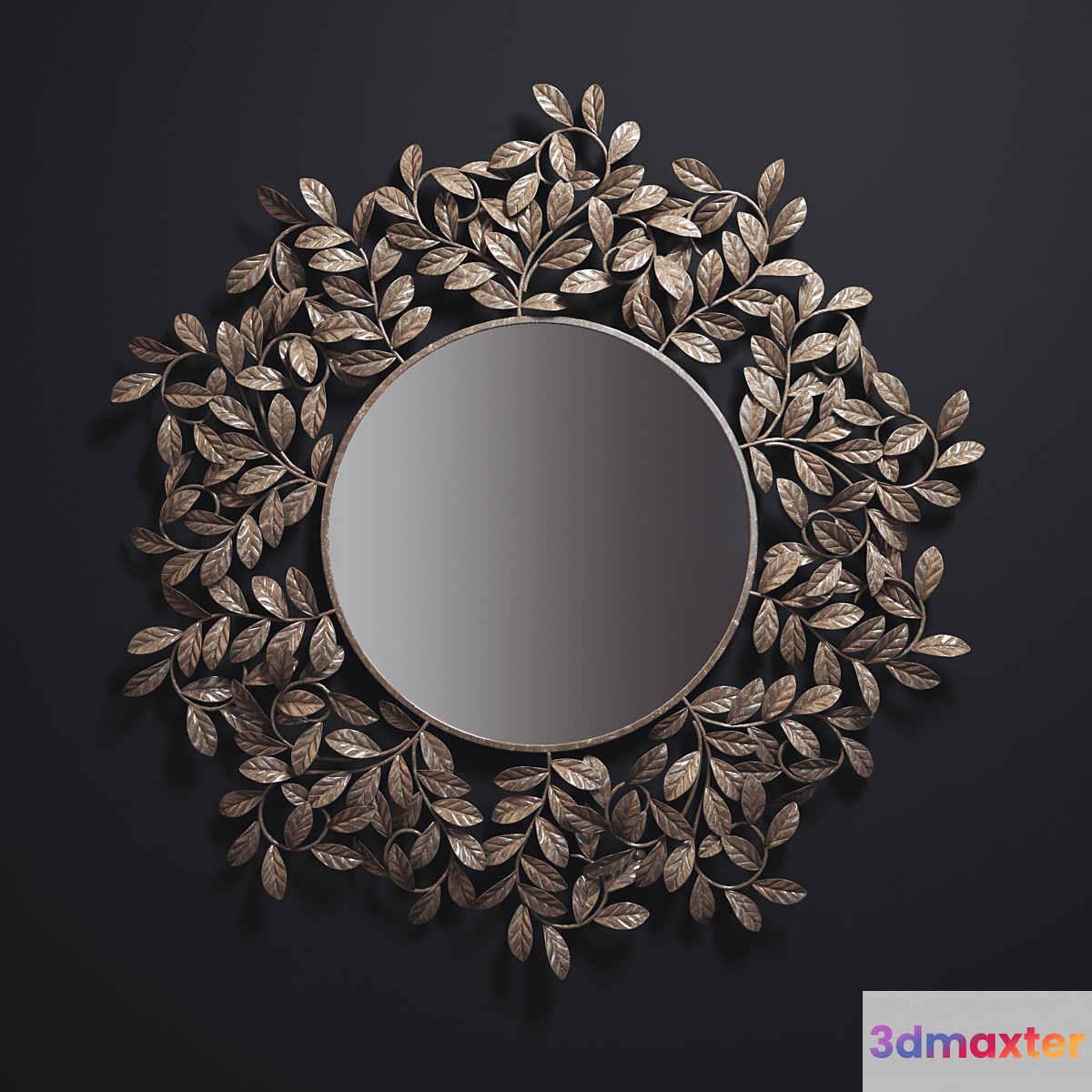Dantone mirror metal 3D Max