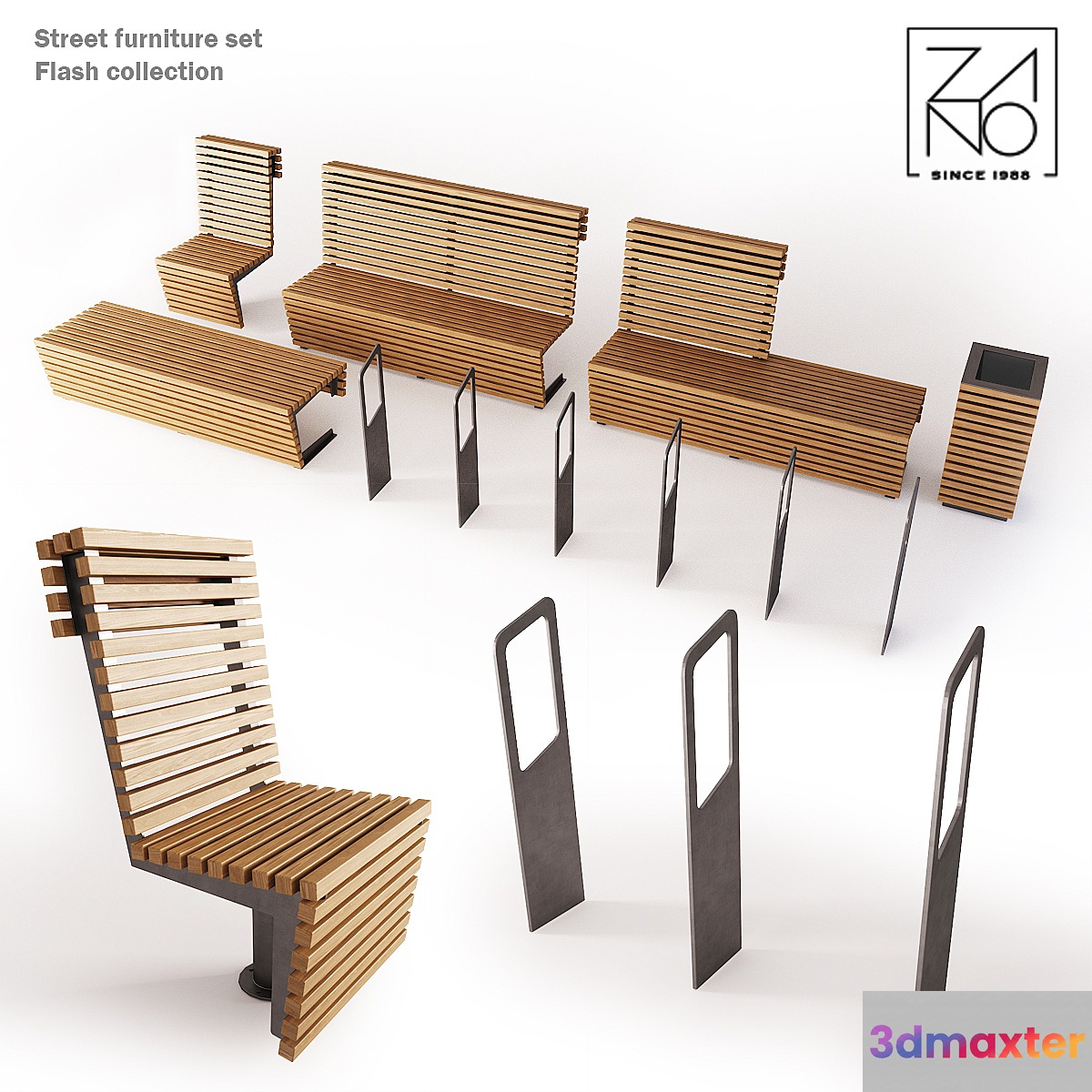 Zano PL Street furniture set - No.3