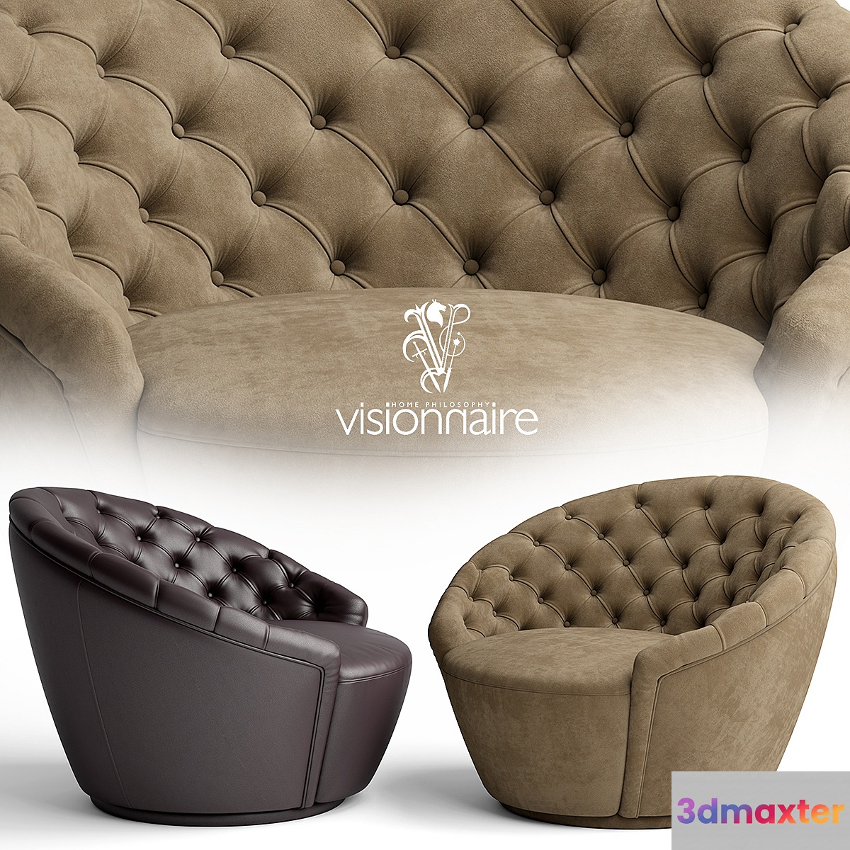 Armchair Agon Visionnaire