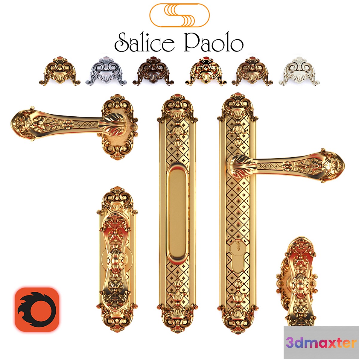 Salice Paolo Damasco 3D Max
