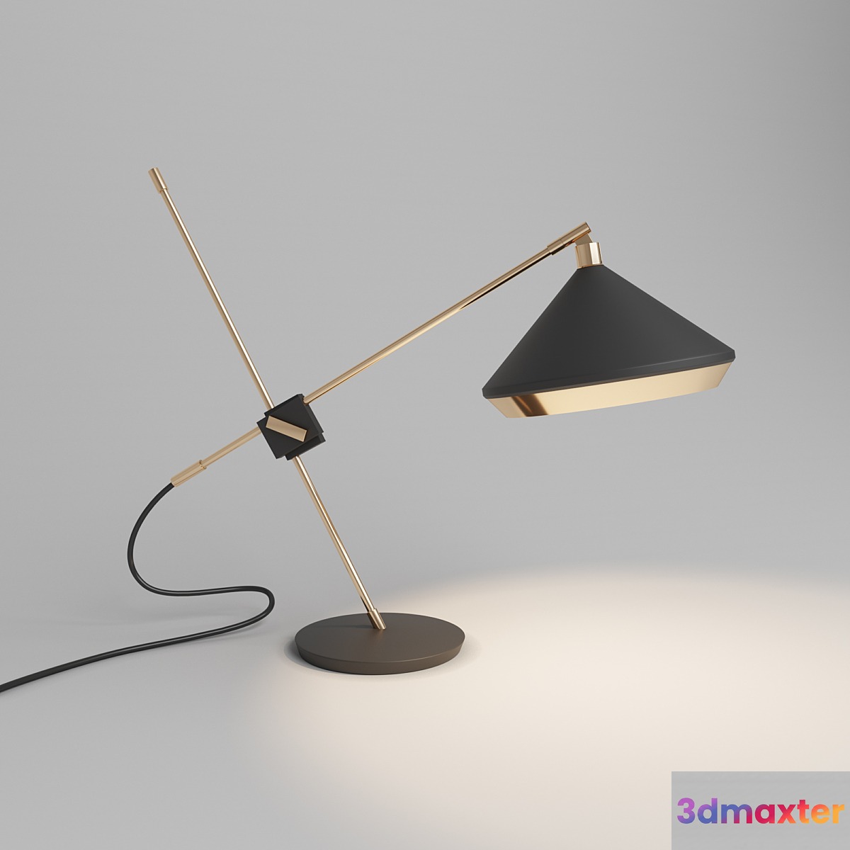 Bert Frank Shear table lamp 3D Max