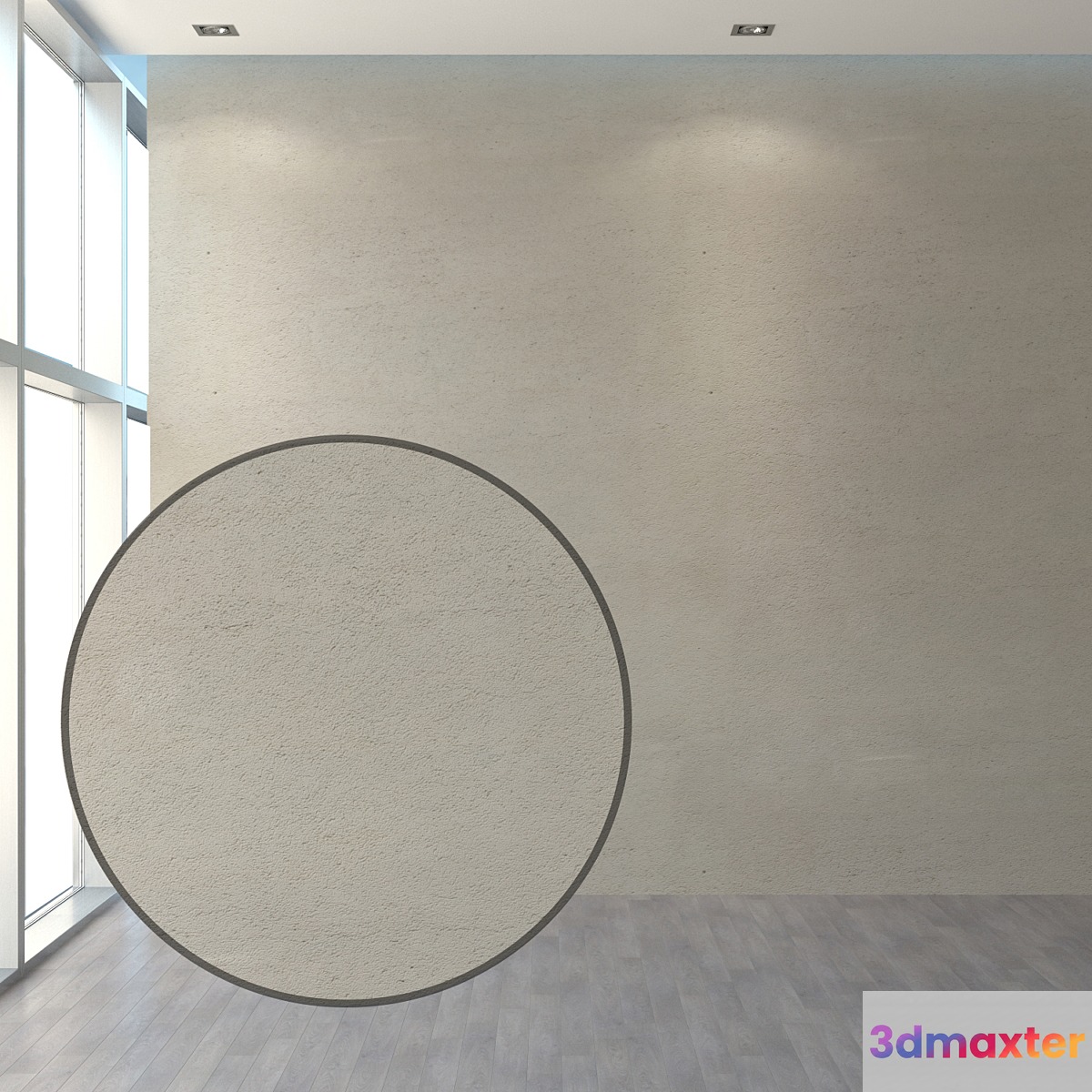 Set of plaster for the facade and interior 3D Max