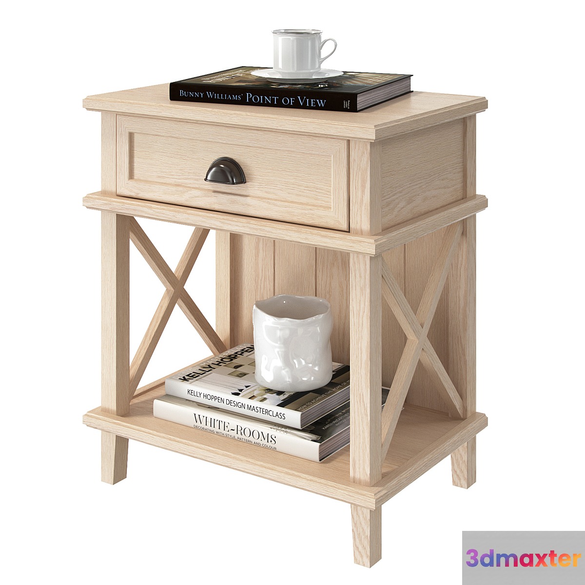 dantonehome Pedestal Bedside Cambridge 3D Max