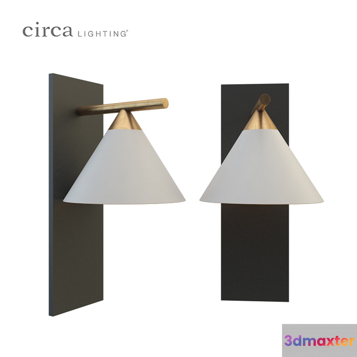Cleo Sconce 3D Max