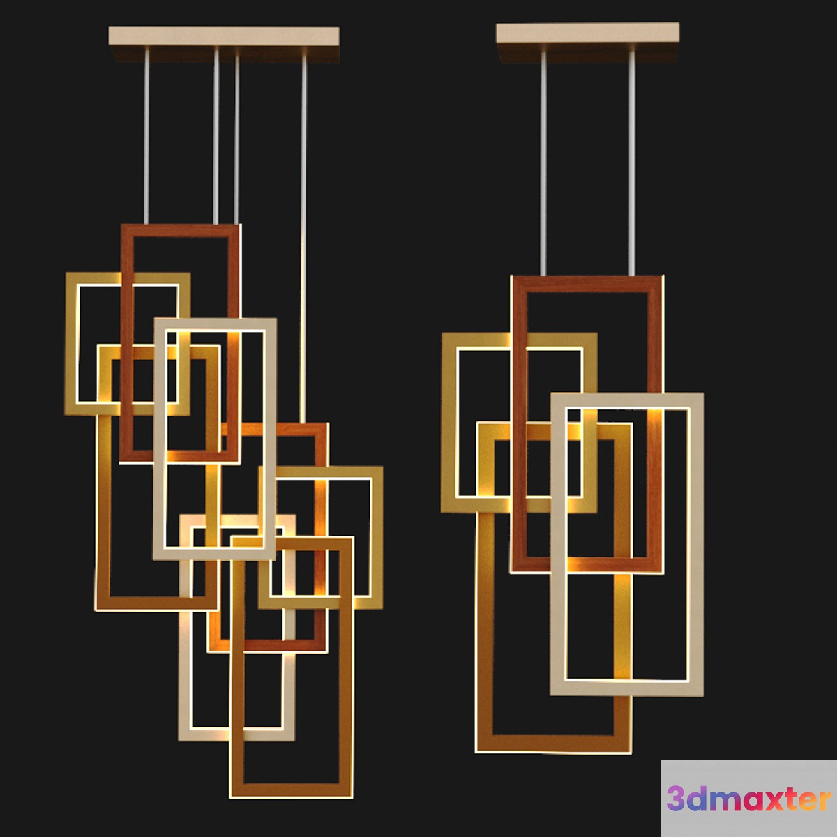 Edge Vertical pendant lamp