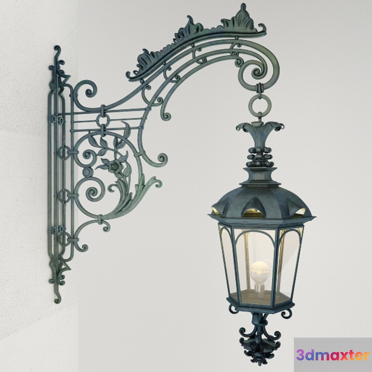 Wrought iron Wall Lamp - No.2