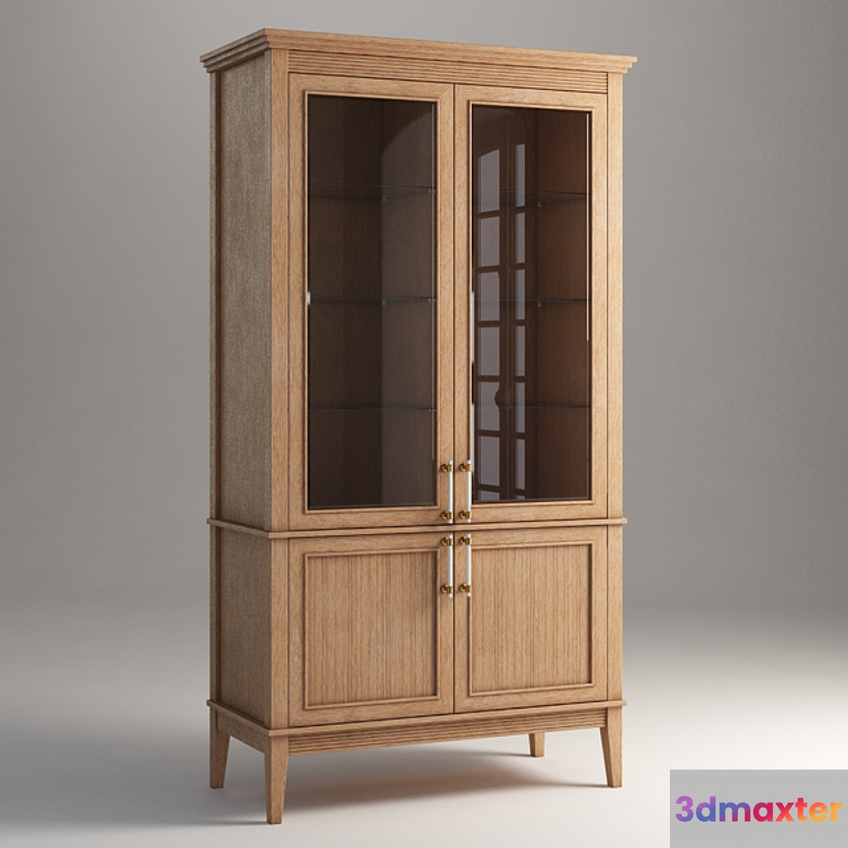GRAMERCY HOME - TREVIS LARGE CABINET 501.026L 3D Max