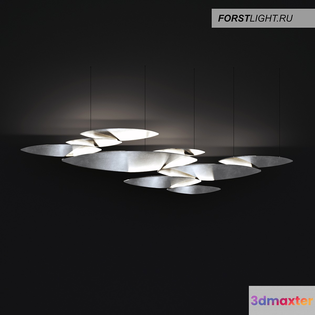 Pendant Lamp Forstlight I LUCCI ARGENTATI 14