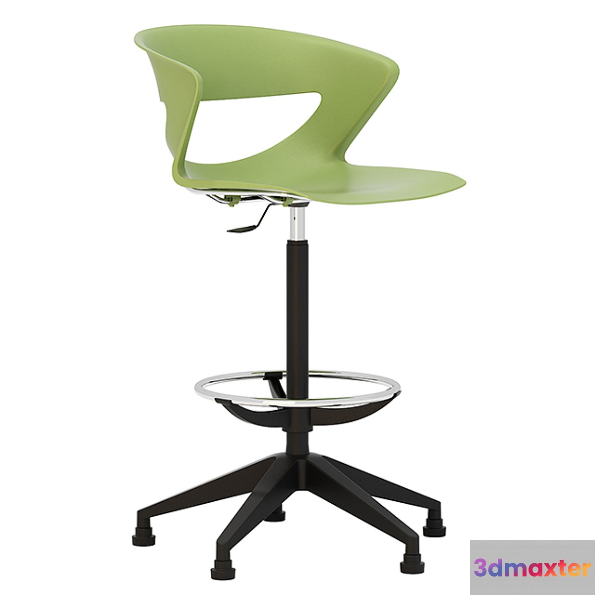 Kastel kicca bar stool 5 3D Max