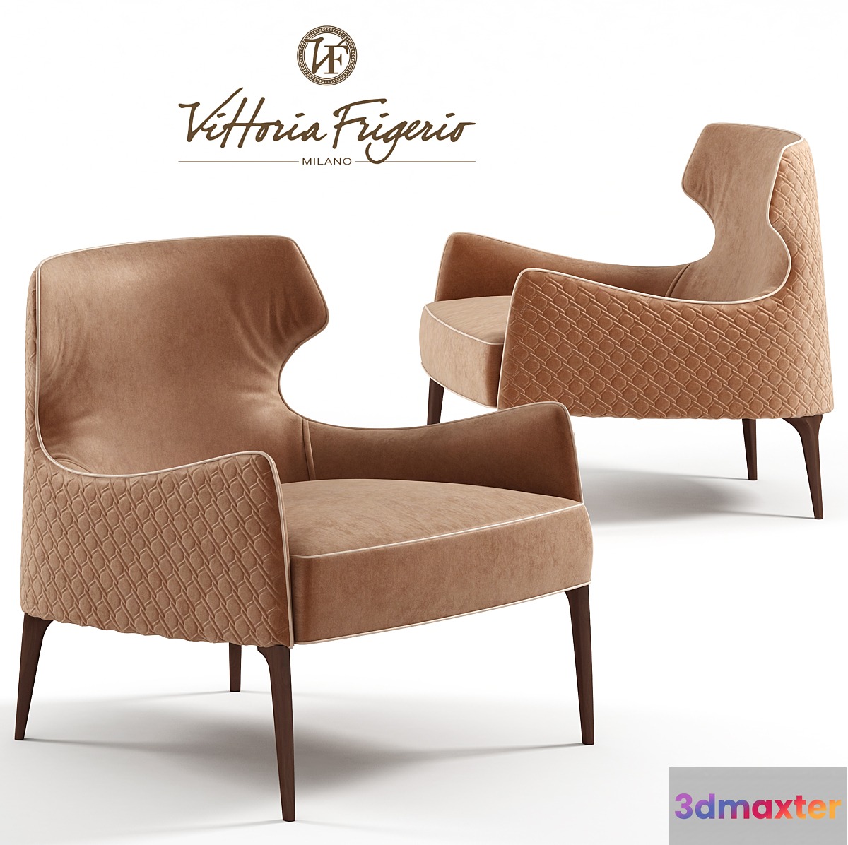 Vittoria Frigerio Piola Capittone 3D Max
