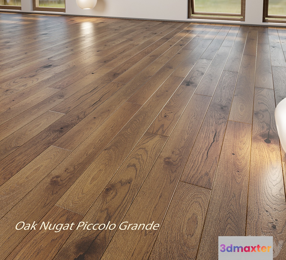 Parquet board Barlinek Floorboard - Oak Nugat Piccolo Grande