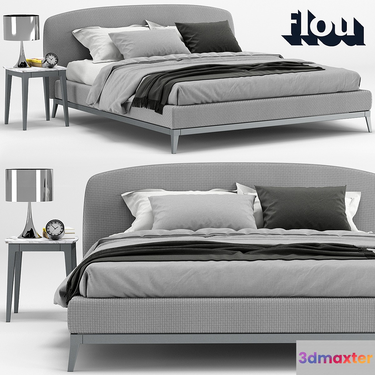 Bed Olivier Flou - No.2