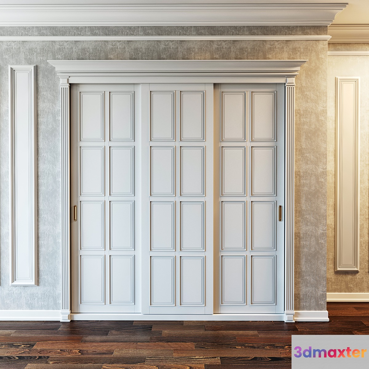 Cabinet 01 3D Max