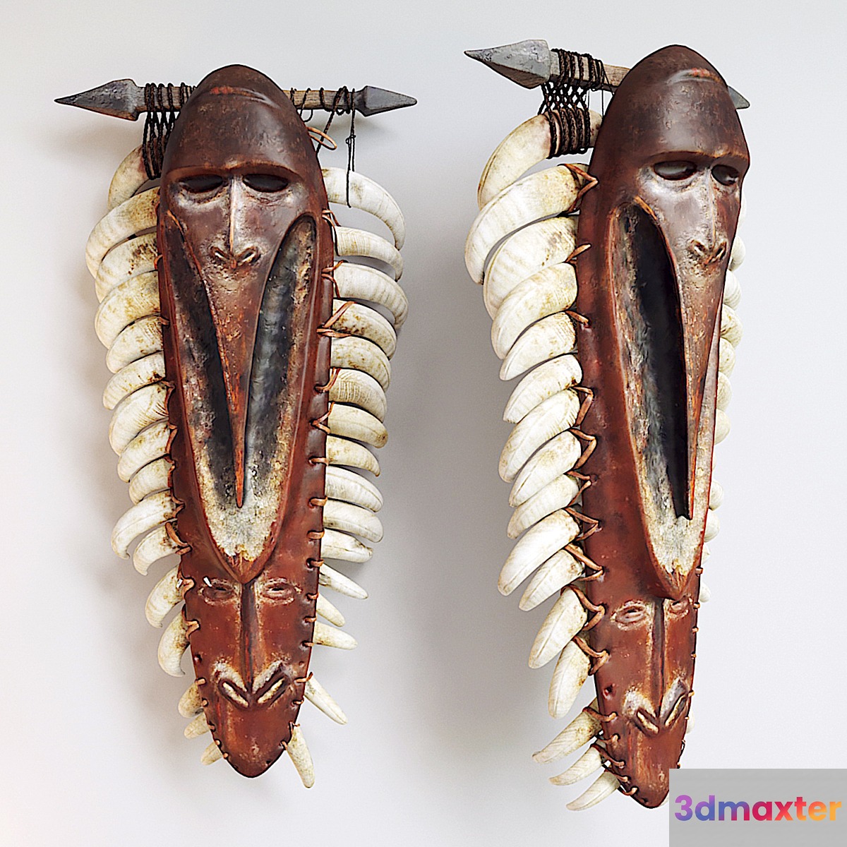 African shaman mask