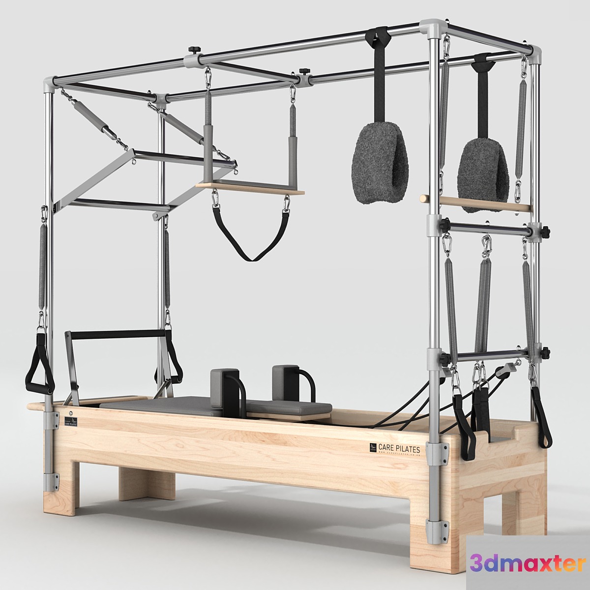 Pilates - simulator Reformer Cadillac Combo CRCC. - No.2 3D Max