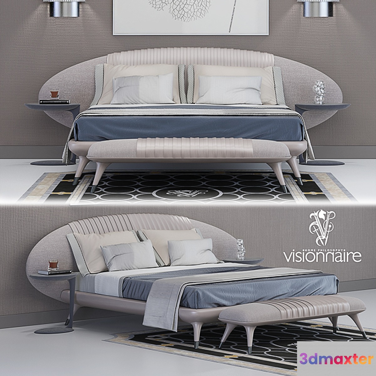 Visionnaire Princess Bed