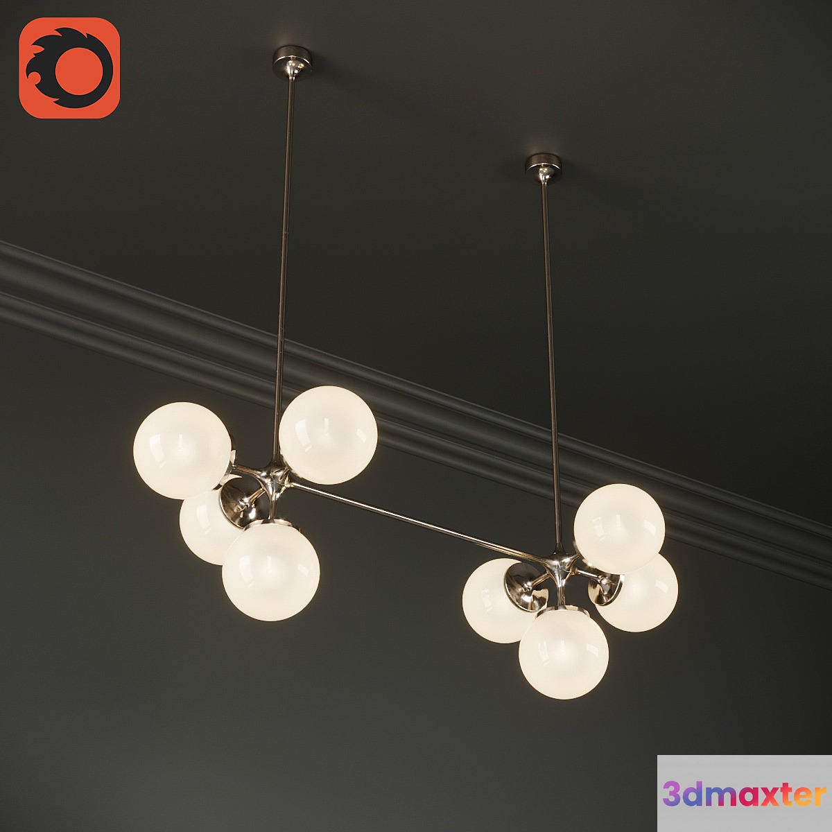 Tribcea Loft Chandelier Cluster Duo - No.3