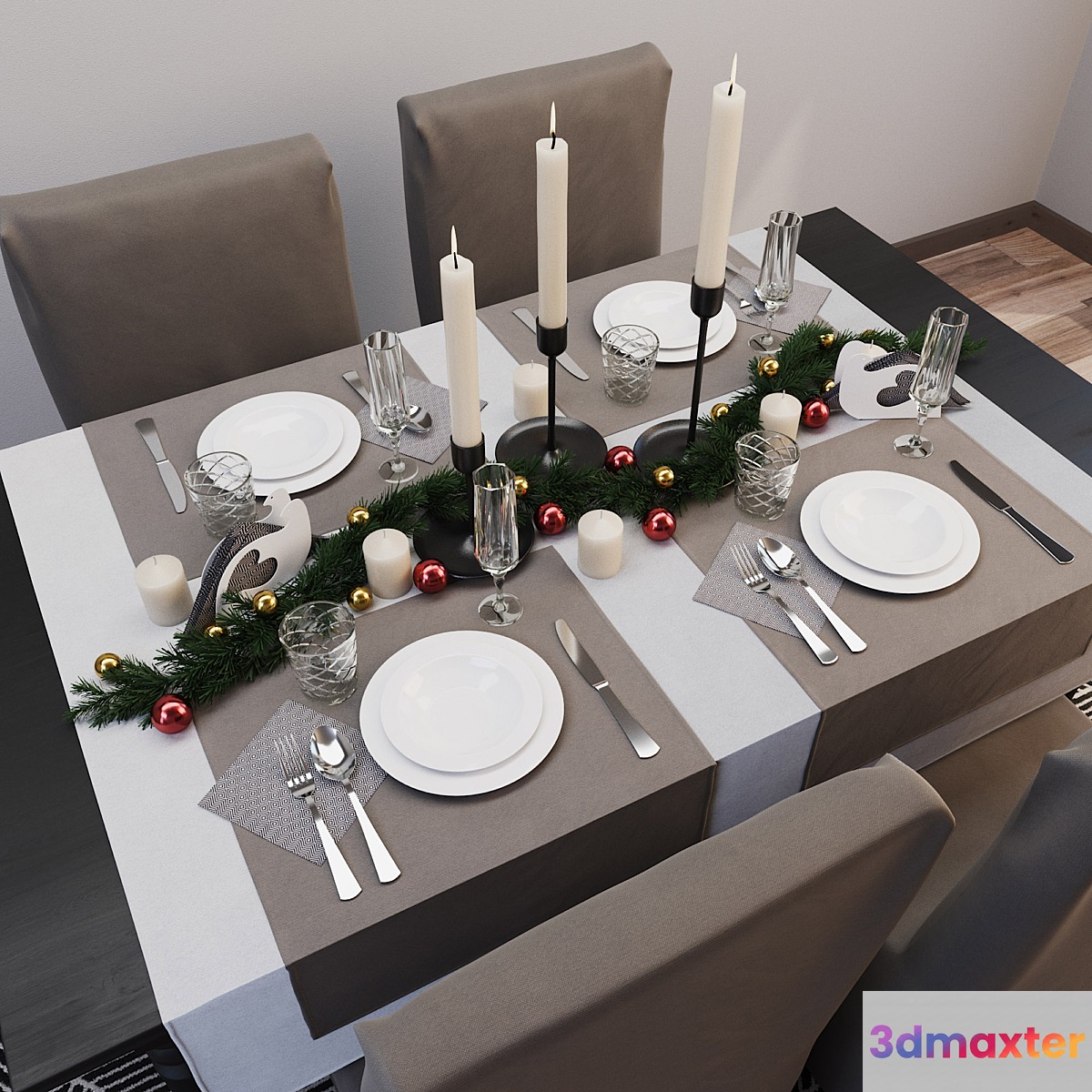 IKEA SET 3D Max