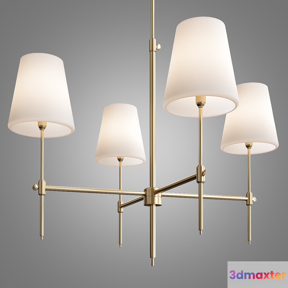Bryant Small Chandelier 3D Max
