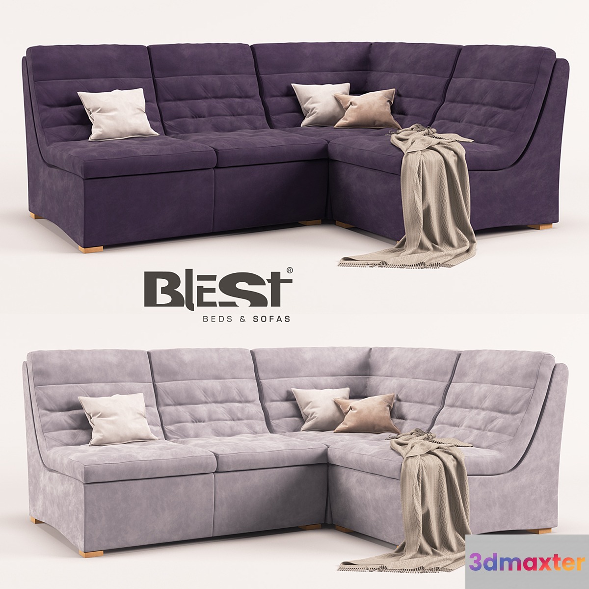 OM Divan Lazio from the manufacturer Blest TM 3D Max