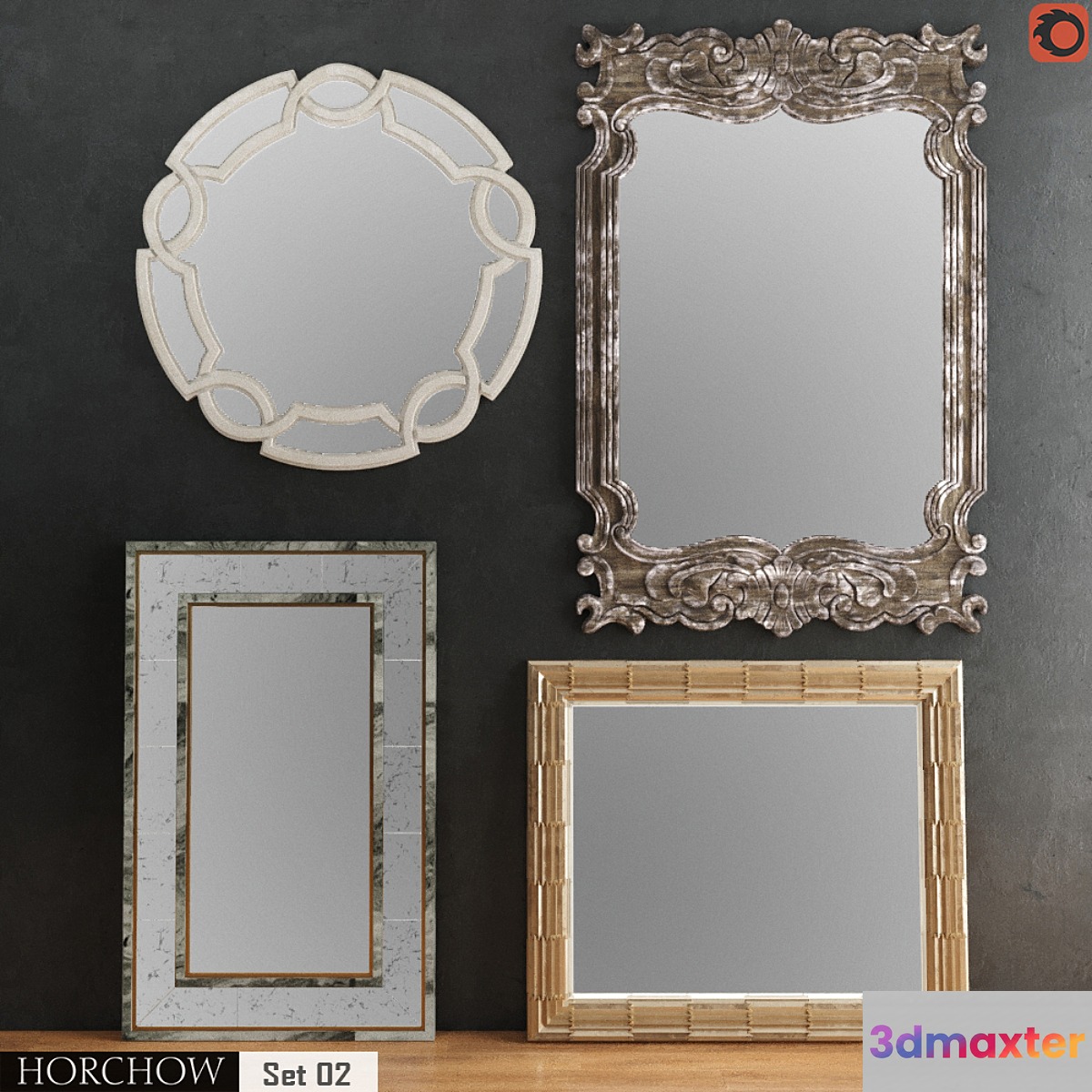 HORCHOW Mirrors Set 02