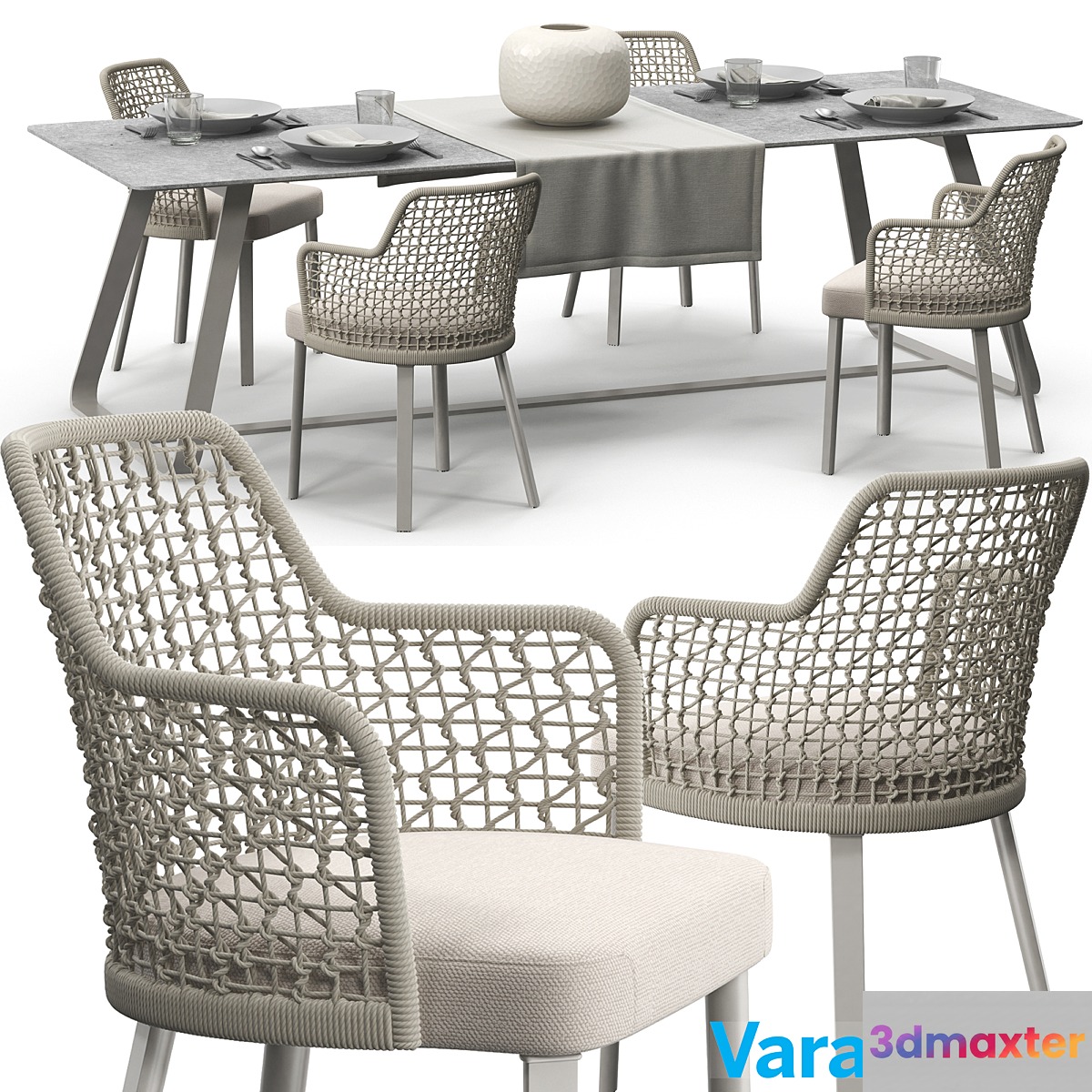 Varaschin Emma chair set