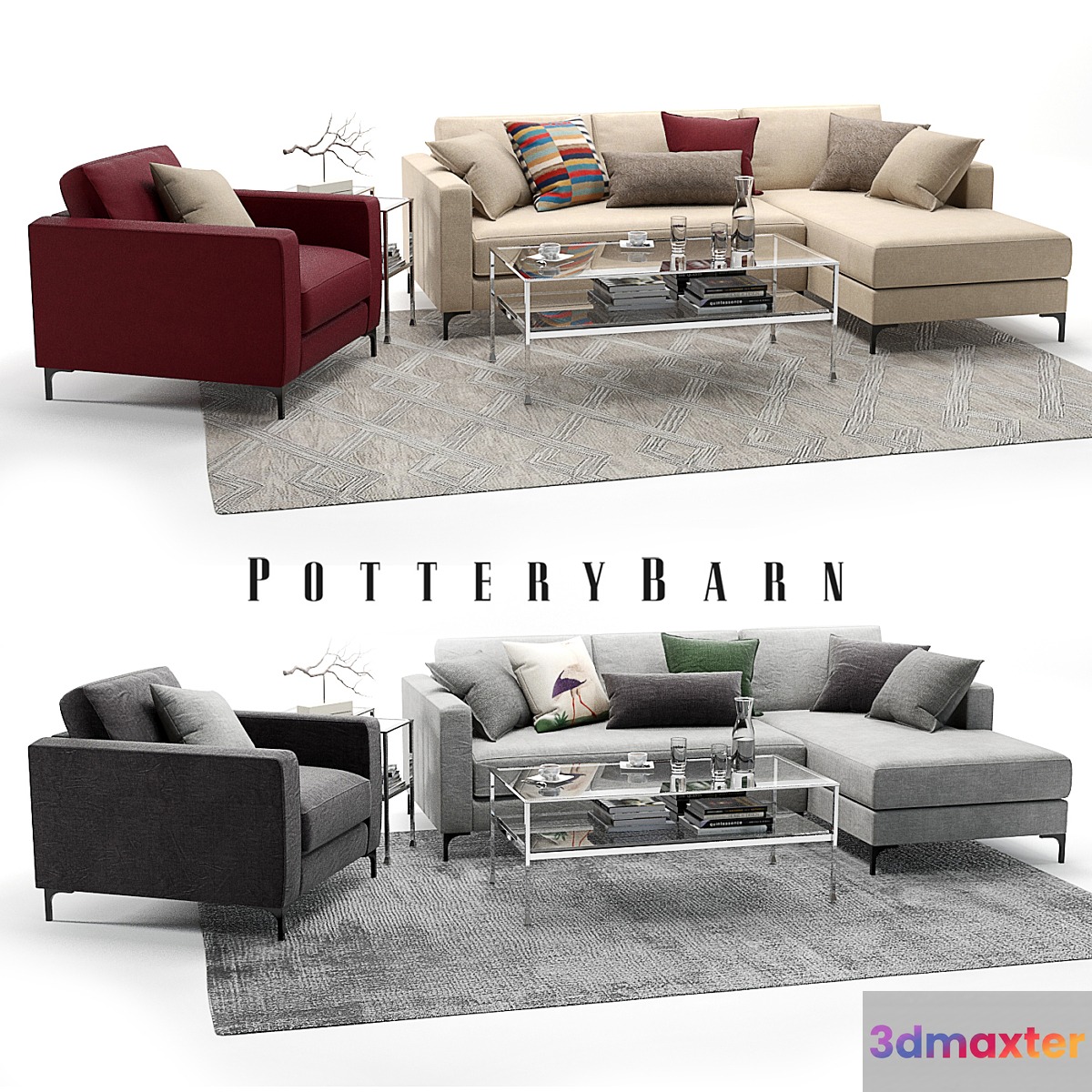 Pottery Barn Jake set 3