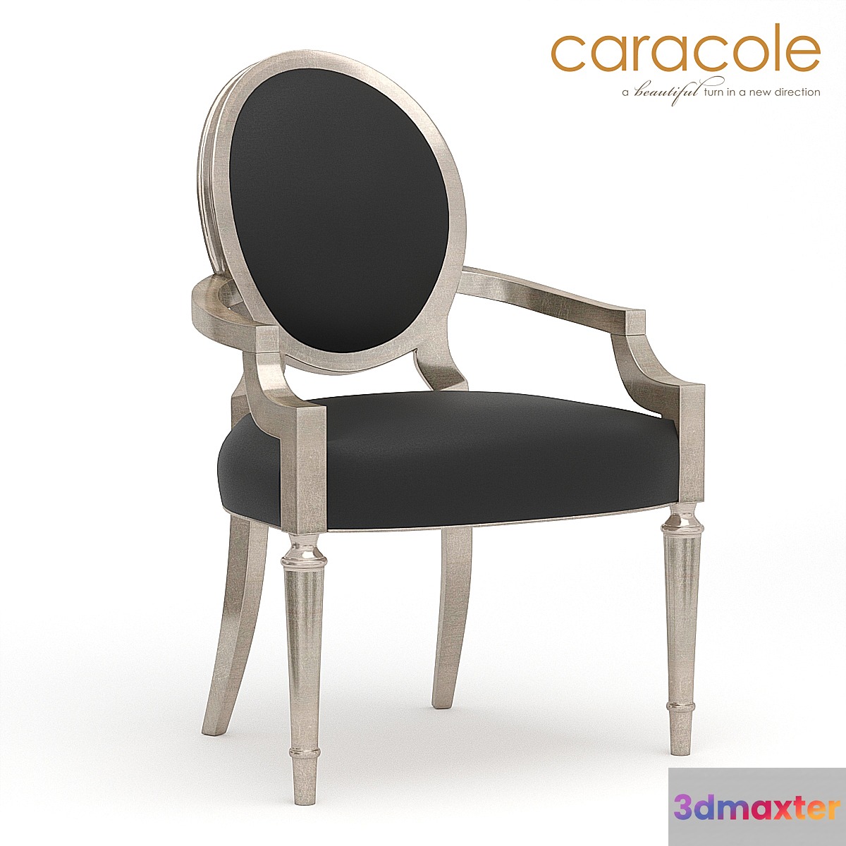 Dining chair with armrests Chit-chat TRA-ARMCHA-006 Caracole - No.2