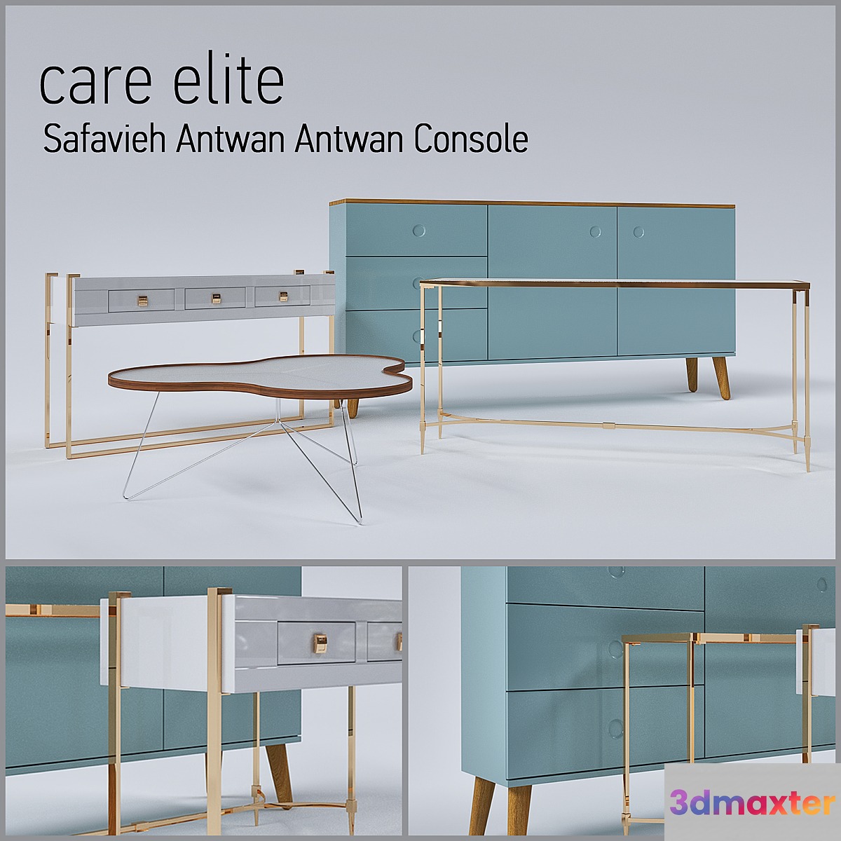 Low polygonal consoles - No.3