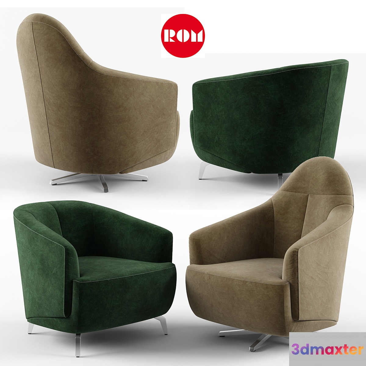 Tango Fauteuil 3D Max