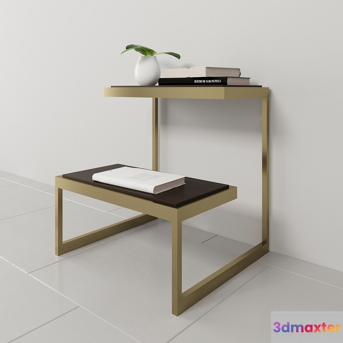 Hooker Furniture. Curata End Table 3D Max